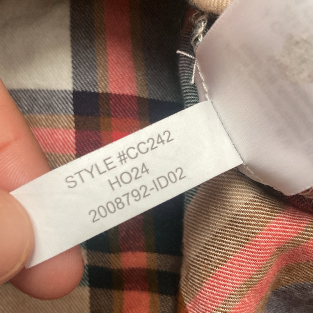 J Crew Plaid Button Down Flannel - Picture 9 of 10
